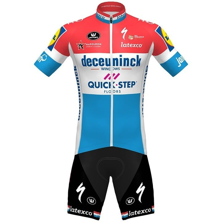 Conjunto de Ciclismo DECEUNINCK QUICK-STEP: Comodidad y Estilo para tus Rutas