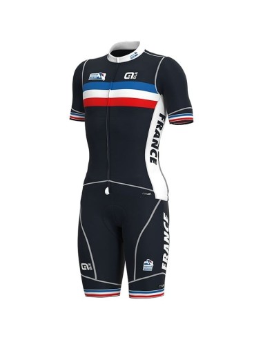 Conjunto de Ciclismo RANZÖSISCHE NATIONAL- MANNSCHAFT para un Verano Cómodo y Fresco