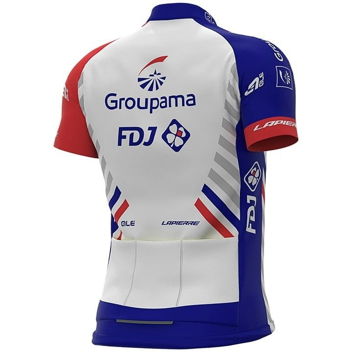 Conjunto corto de ciclismo GROUPAMA-FDJ: comodidad y estilo para tus rutas