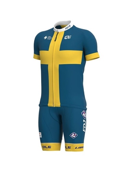 Conjunto de Ciclismo GROUPAMA-FDJ: Comodidad y Estilo para tus Paseos de Verano