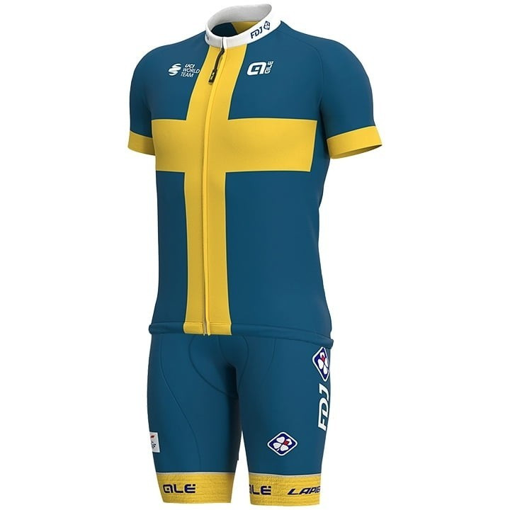 Conjunto de Ciclismo GROUPAMA-FDJ: Comodidad y Estilo para tus Paseos de Verano