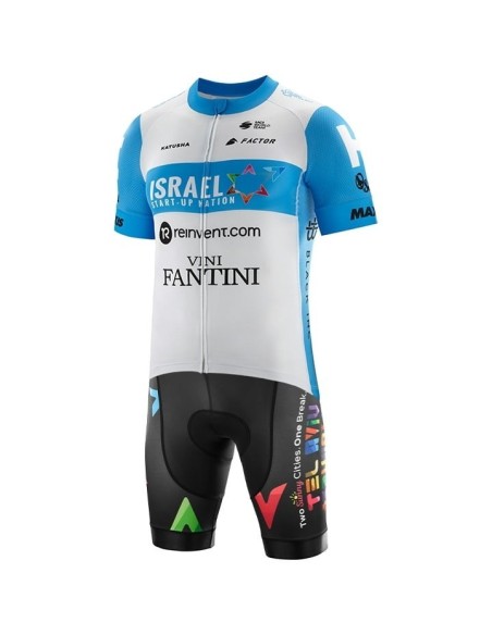 Conjunto de Ciclismo ISRAEL START - UP NATION para un Verano Cómodo y Fresco