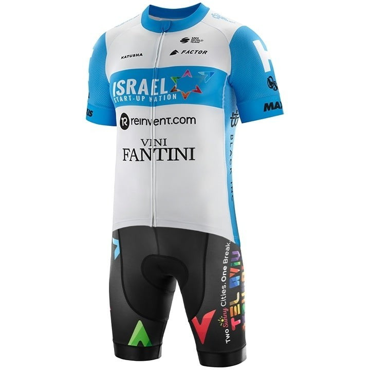 Conjunto de Ciclismo ISRAEL START - UP NATION para un Verano Cómodo y Fresco