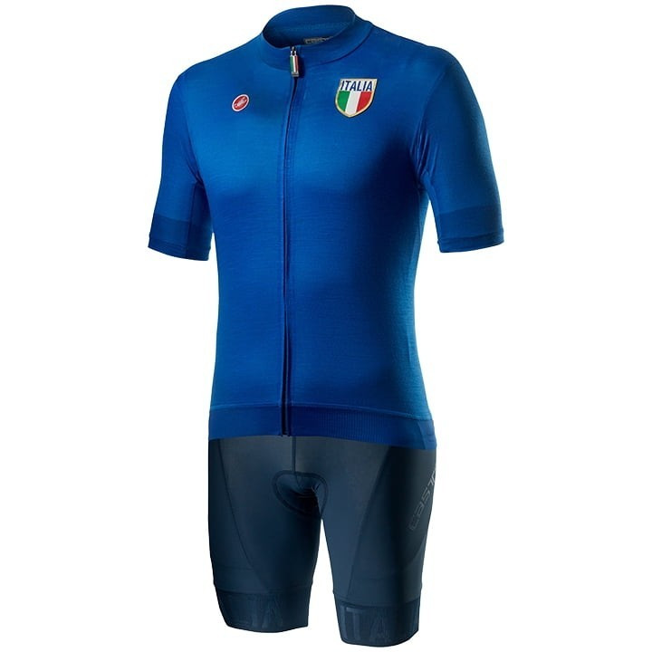 Conjunto de Ciclismo del Equipo Nacional Italiano para un Verano Cómodo y Fresco