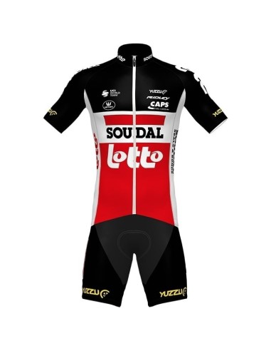 Conjunto de Ciclismo SOUDAL LOTTO: Comodidad y Estilo para tus Paseos de Verano