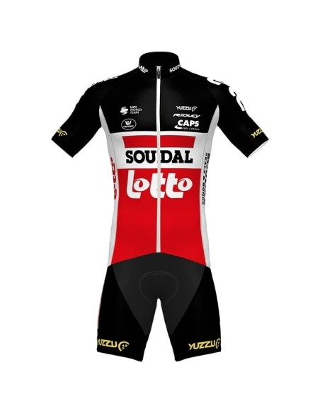 Conjunto de Ciclismo SOUDAL LOTTO: Comodidad y Estilo para tus Paseos de Verano