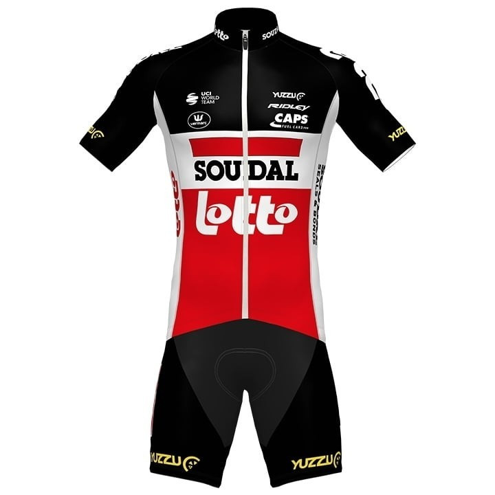 Conjunto de Ciclismo SOUDAL LOTTO: Comodidad y Estilo para tus Paseos de Verano