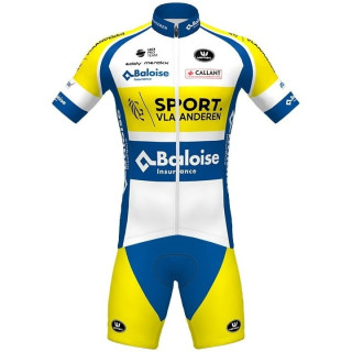 Conjunto Corto de Ciclismo SPORT VLAANDEREN-BALOISE: Comodidad y Estilo para tus Rutas