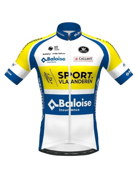 Conjunto Corto de Ciclismo SPORT VLAANDEREN-BALOISE: Comodidad y Estilo para tus Rutas