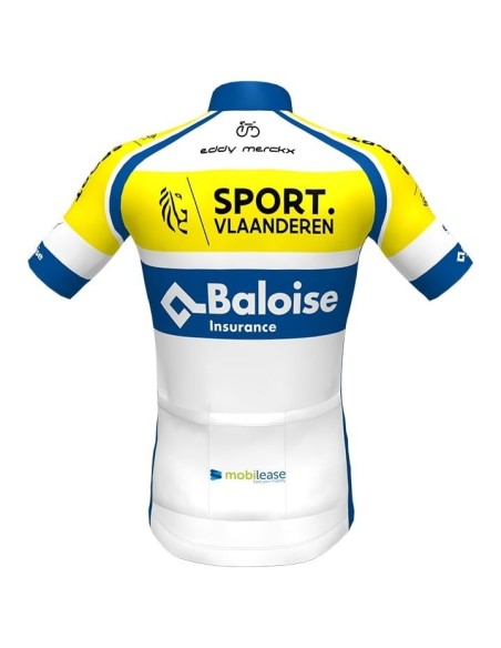 Conjunto Corto de Ciclismo SPORT VLAANDEREN-BALOISE: Comodidad y Estilo para tus Rutas