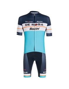 Equipación de Ciclismo DE-ROSA SANTINI: Confort y Estilo para el Verano