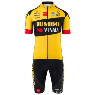 Conjunto Corto de Ciclismo JUMBO-VISMA: Comodidad y Estilo para el Verano