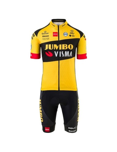 Conjunto Corto de Ciclismo JUMBO-VISMA: Comodidad y Estilo para el Verano