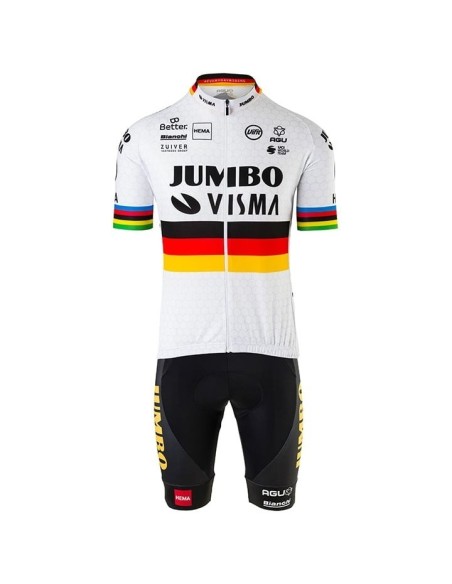Conjunto de Ciclismo JUMBO-VISMA: Comodidad y Estilo para tus Rutas de Verano