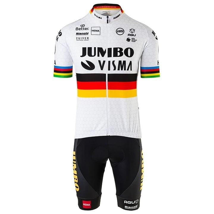 Conjunto de Ciclismo JUMBO-VISMA: Comodidad y Estilo para tus Rutas de Verano