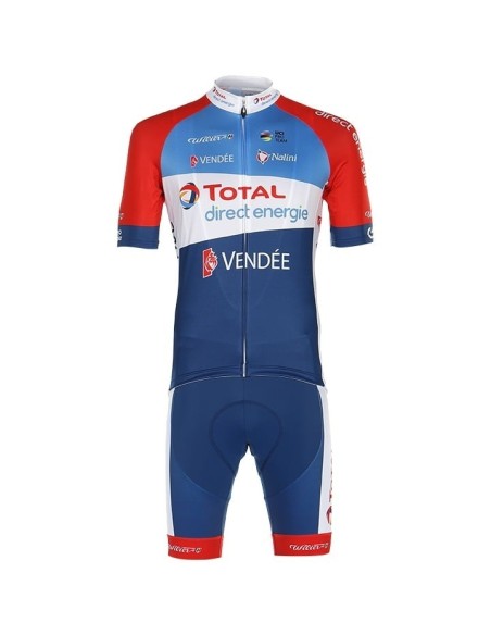 Conjunto de ciclismo TOTAL DIRECT ENERGIE: comodidad y calidad para tus rutas