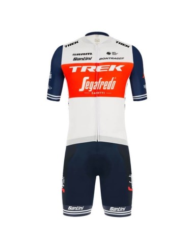Conjunto Corto de Ciclismo TREK-SEGAFREDO para un Verano Cómodo y Fresco