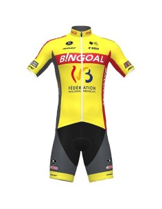 Conjunto de ciclismo WALLONIE BRUXELLES: comodidad y estilo para tus paseos en verano