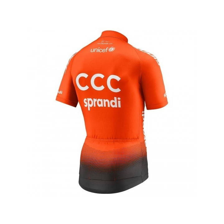 Conjunto de ciclismo corto CCC: comodidad y frescura para tus rutas