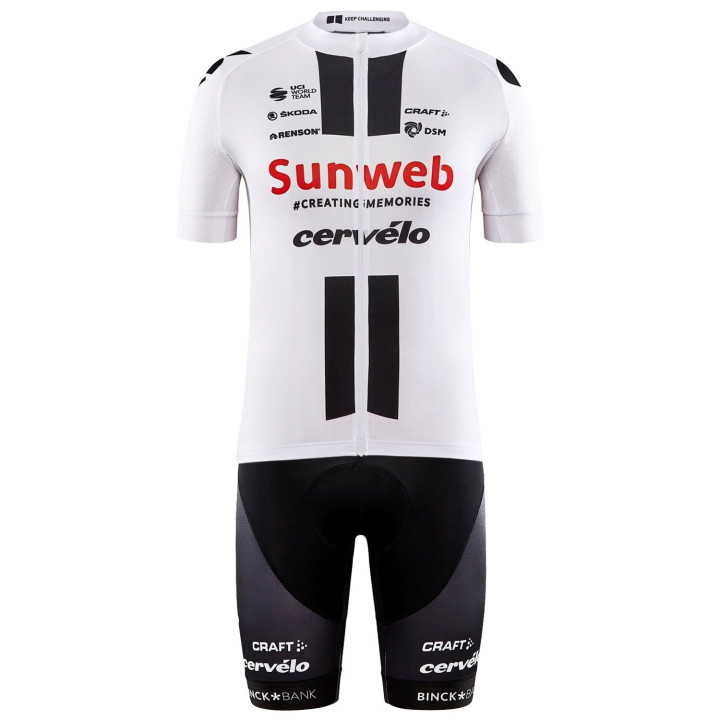 Conjunto Corto de Ciclismo Sunweb: Comodidad y Estilo para tus Rutas
