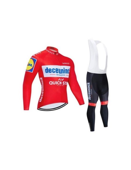 Ropa térmica de ciclismo QUICK STEP para estar cómodo en cualquier clima