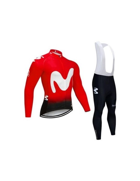 Ropa térmica de ciclismo Movistar para mantenerte cómodo y fresco en cada pedaleo