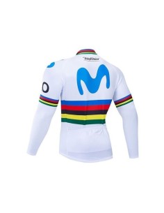 Ropa Térmica de Ciclismo MOVISTAR para mantenerte cómodo y seco 2