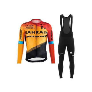 Ropa de ciclismo térmica BAHRAIN MCLAREN: comodidad y estilo para tus rutas en invierno