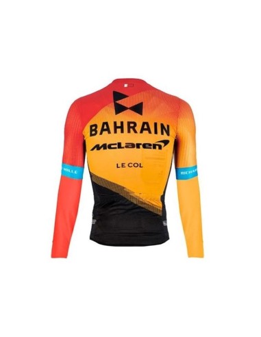 Ropa de ciclismo térmica BAHRAIN MCLAREN: comodidad y estilo para tus rutas en invierno