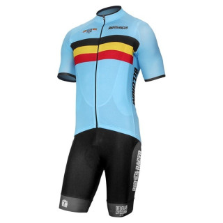 Conjunto corto de ciclismo BELGIAN: comodidad y estilo para tus rutas de verano