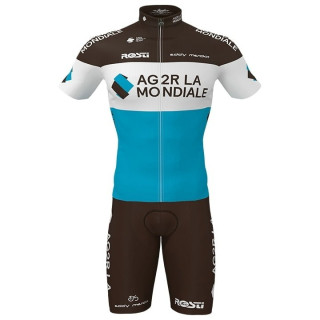 Ropa de ciclismo de verano con tirantes AG2R LA MONDIALE para tus mejores rutas