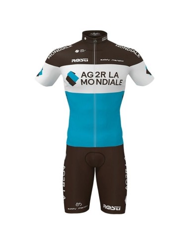 Ropa de ciclismo de verano con tirantes AG2R LA MONDIALE para tus mejores rutas