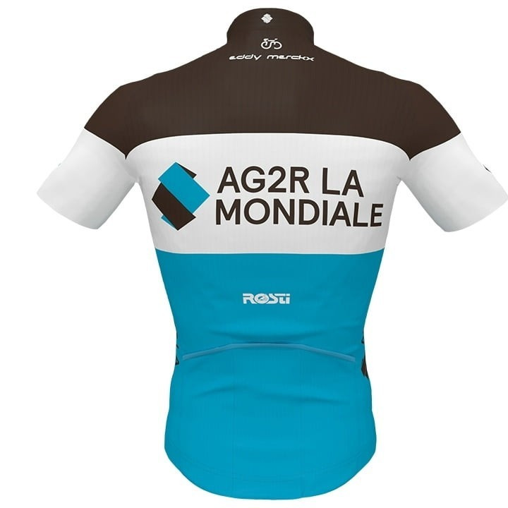 Ropa de ciclismo de verano con tirantes AG2R LA MONDIALE para tus mejores rutas