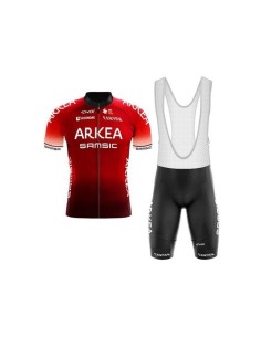 Ropa de ciclismo corta Arkea Samsic para el verano: comodidad y estilo en cada pedalada