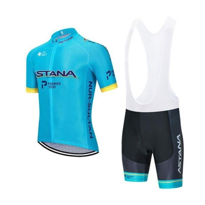 Conjunto de ciclismo de verano Astana: comodidad y estilo en cada ruta