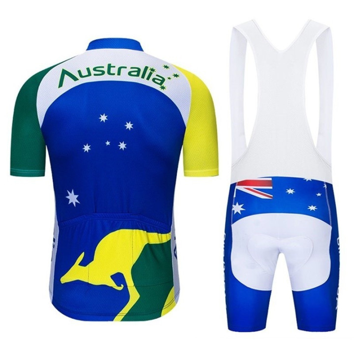 Conjunto de ciclismo corto de verano Australia para disfrutar en tus paseos
