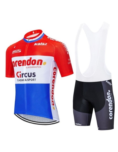 Ropa de ciclismo de verano con tirantes CORENDON para disfrutar del pedaleo cómodo y fresco