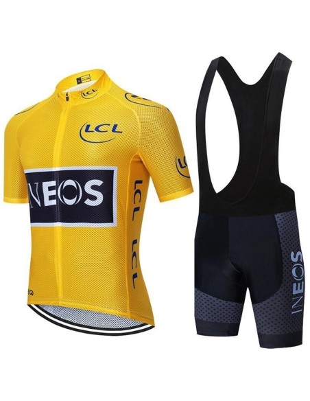 Conjunto de ciclismo corto INEOS para el verano, comodidad y estilo en cada pedalada