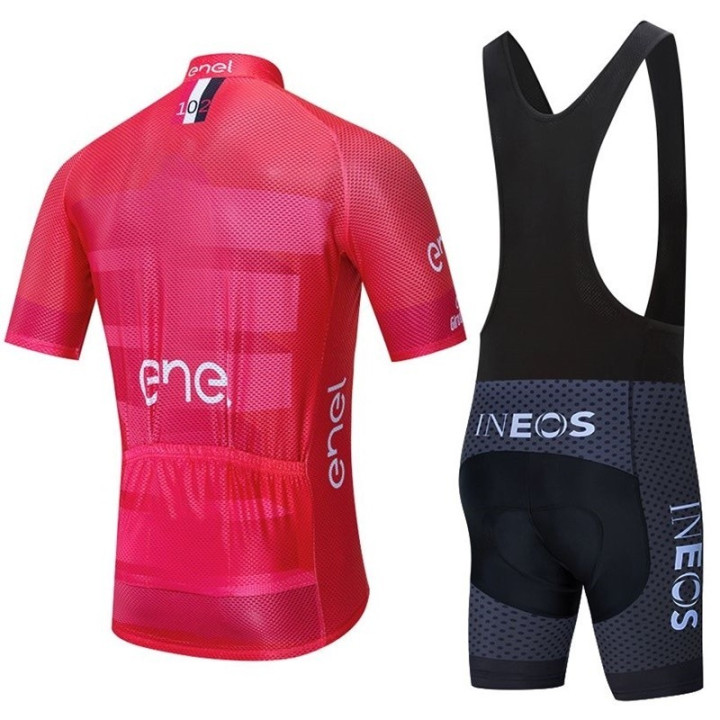 Ropa de ciclismo de verano con tirantes INEOS para un pedaleo cómodo y fresco