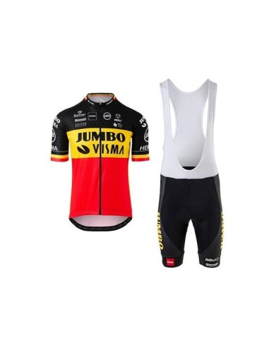 Conjunto corto de ciclismo de verano JUMBO: comodidad y frescura en cada pedaleada