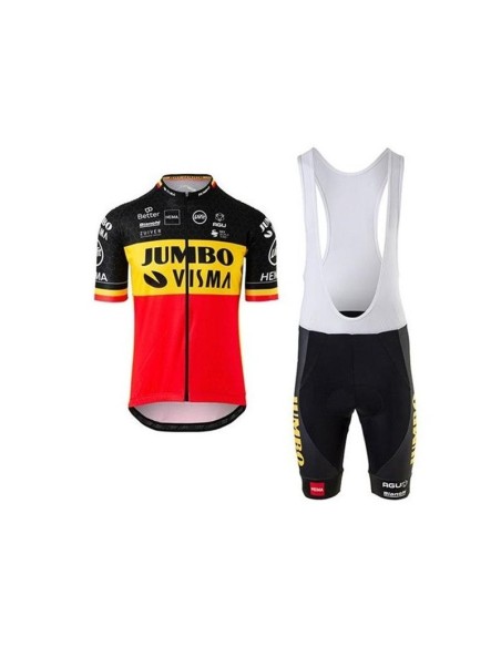 Conjunto corto de ciclismo de verano JUMBO: comodidad y frescura en cada pedaleada