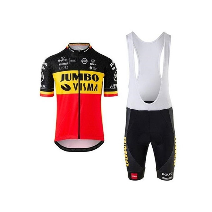 Conjunto corto de ciclismo de verano JUMBO: comodidad y frescura en cada pedaleada