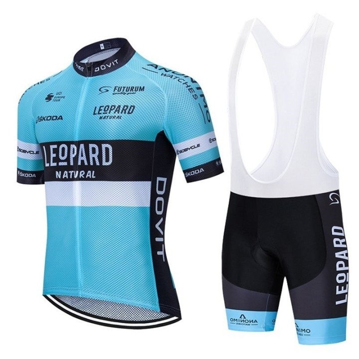 Ropa de ciclismo de verano con tirantes LEOPARD, comodidad y frescura para tus paseos