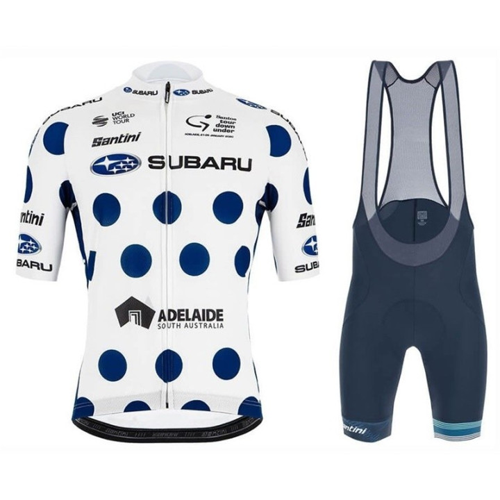 Conjunto de ciclismo corto de verano Subaru: comodidad y estilo para tus rutas
