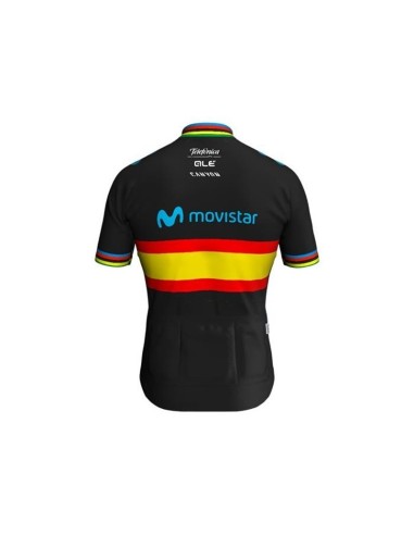 Conjunto de ciclismo corto MOVISTAR para el verano: comodidad y frescura al pedalear