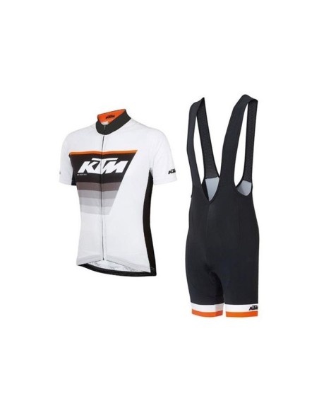 Conjunto de ciclismo corto KTM para verano: comodidad y frescura en cada pedaleada