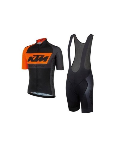 Conjunto de ciclismo corto KTM para verano: comodidad y estilo en cada pedaleo
