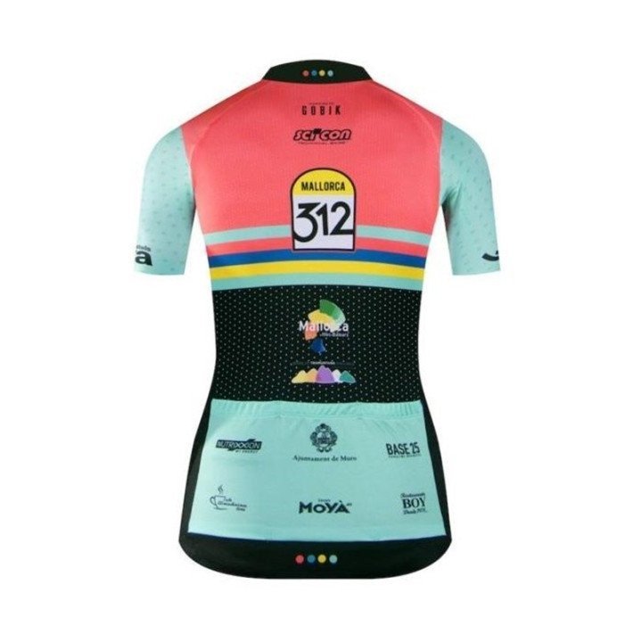 Conjunto corto de ciclismo de verano para mujer en Mallorca