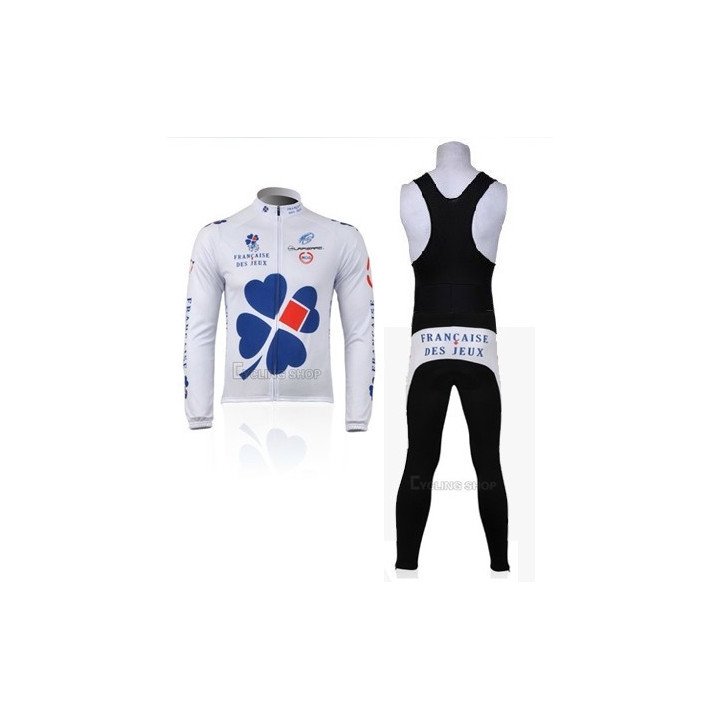 Ropa térmica de ciclismo FDJ que te mantiene cómodo y seco