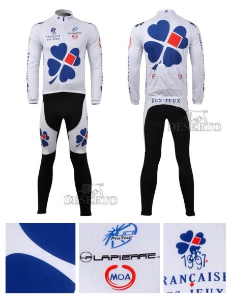 Ropa térmica de ciclismo FDJ que te mantiene cómodo y seco